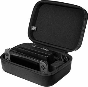 Amazon Basics Hard Shell Travel and Storage Case for Nintendo Switch