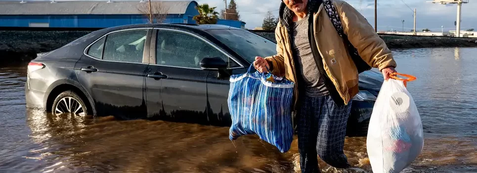 See Shocking Flood Damage in California