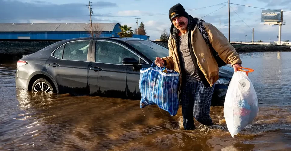 See Shocking Flood Damage in California